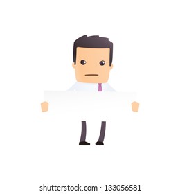 modern and stylish web character