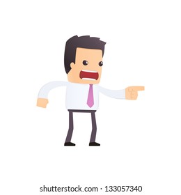 modern and stylish web character