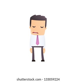 modern and stylish web character