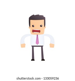 modern and stylish web character