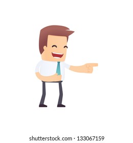 modern and stylish web character