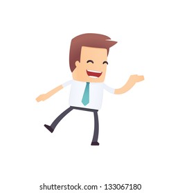 modern and stylish web character