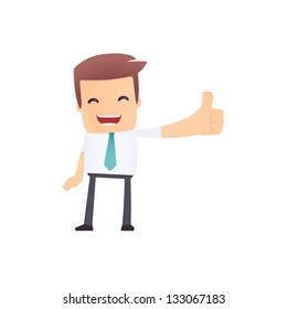 modern and stylish web character