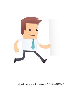 modern and stylish web character