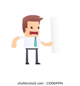 modern and stylish web character