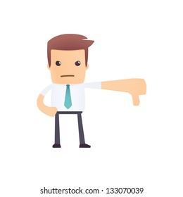 modern and stylish web character