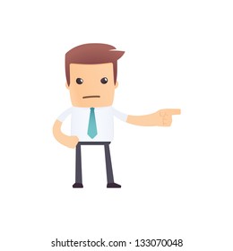 modern and stylish web character