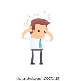 modern and stylish web character