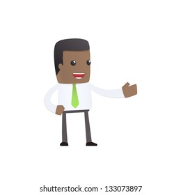 modern and stylish web character