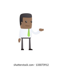 modern and stylish web character