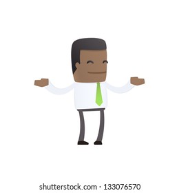 modern and stylish web character
