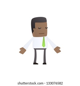 modern and stylish web character
