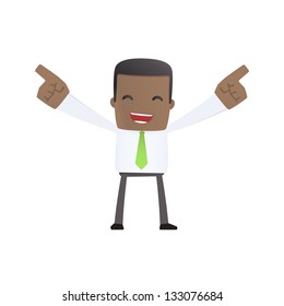 modern and stylish web character