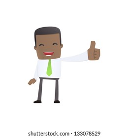 modern and stylish web character