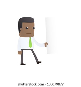 modern and stylish web character