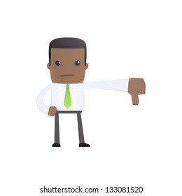 modern and stylish web character