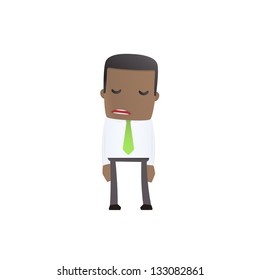 modern and stylish web character