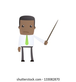 modern and stylish web character