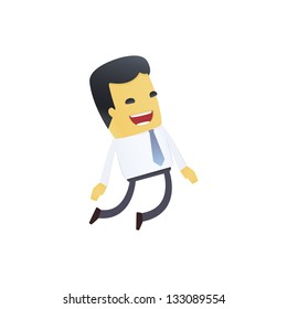 modern and stylish web character
