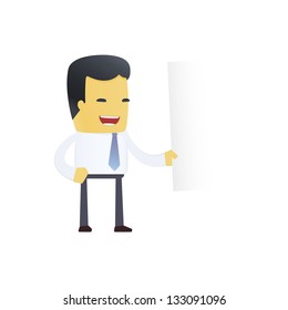 modern and stylish web character