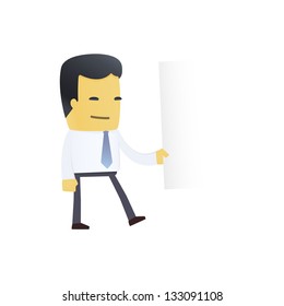 modern and stylish web character
