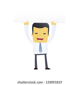 modern and stylish web character