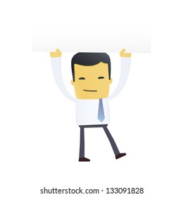 modern and stylish web character