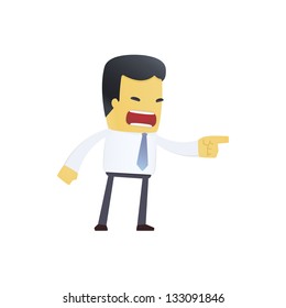 modern and stylish web character