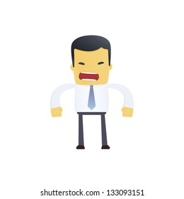 modern and stylish web character