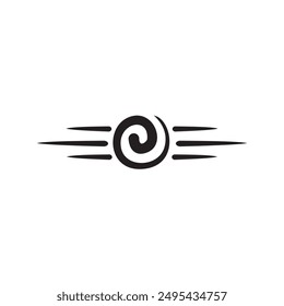 modern stylish wristwatch vector logo design