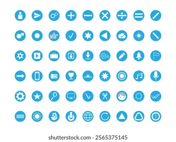 Modern and stylist icon set