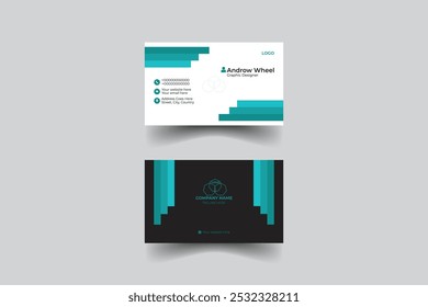 Modern and stylist visiting card design