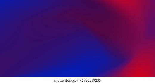 Modern subject gradient blue and red color background. vector illustration vector art 