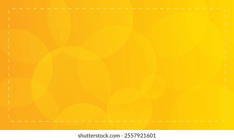 Modern summer asbtract geometric gradient overlap circle orange, and yellow abstract background vector design