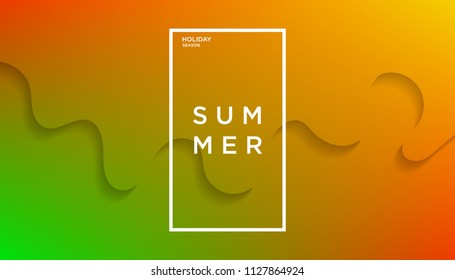 Modern Summer Background