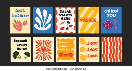 Banner moderno de bistrô de verão com desenhos estéticos combinando ilustrações florais e mensagens doces. Perfeito para marca de estilo de vida, cafés ou mercados ecológicos.
