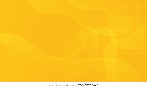Modern summer orange, red and yellow gradient geometric shape circle design on abstract liquid background