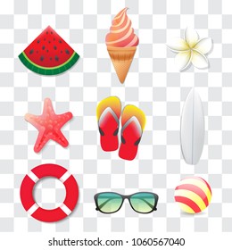 Modern Summer Ornament Design