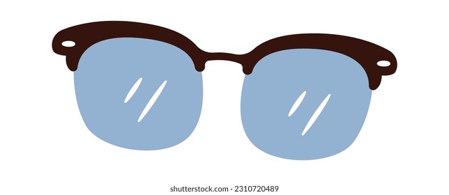 Modern Sunglasses Fashion Vector Illustration
