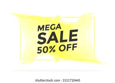 Modern Super Sale Banner and Poster Background vector.