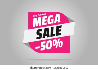 Modern Super Sale mobile for sale banners, Poster template design Sale. Vector illustration EPS 10