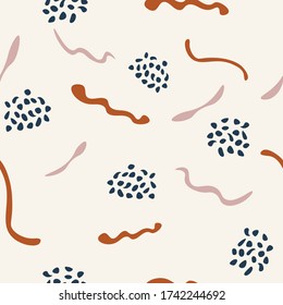 Modern Surface Pattern Design, Repeating Colourful Pattern for Backgrounds, Wallpaper, Prints and Textiles