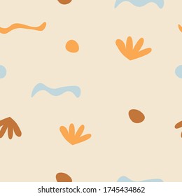 Modern Surface Pattern Design, Repeating Colourful Pattern for Backgrounds, Wallpaper, Prints and Textiles