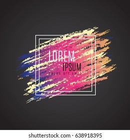 Modern Sweep Colors Background with Space for Text.