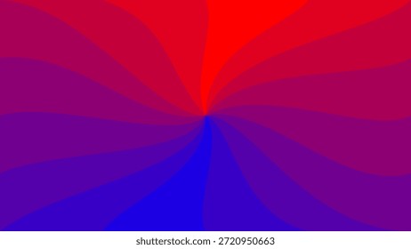 Modern Swirl Lines Gradient Abstract with Red, Blue, Purple Color Background. An abstract background with swirling lines in a gradient of red, blue, and purple. 