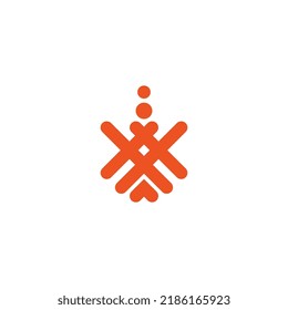 modern symbol logo design , creative symbol vector icon template design, love symbol
