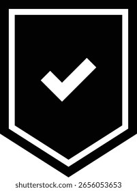 Logotipo moderno de la protección de la seguridad del símbolo