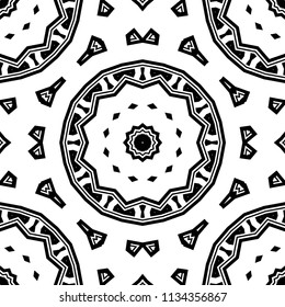 Modern symbol stylish Decorative Cicle Vector Shapes. Floral mandala. Fantastic Vector illustration for religion knowledge