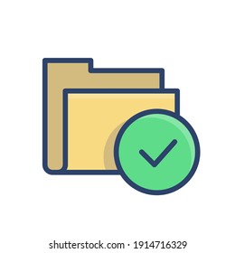 Modern synced archieve icon file