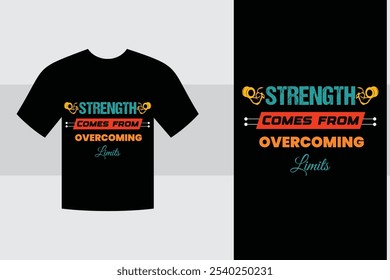 Modern T Shirt Design Template 